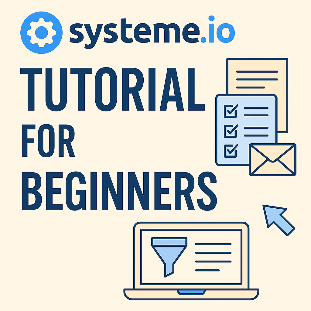 4 Steps of the Systeme.io Tutorial for Beginners